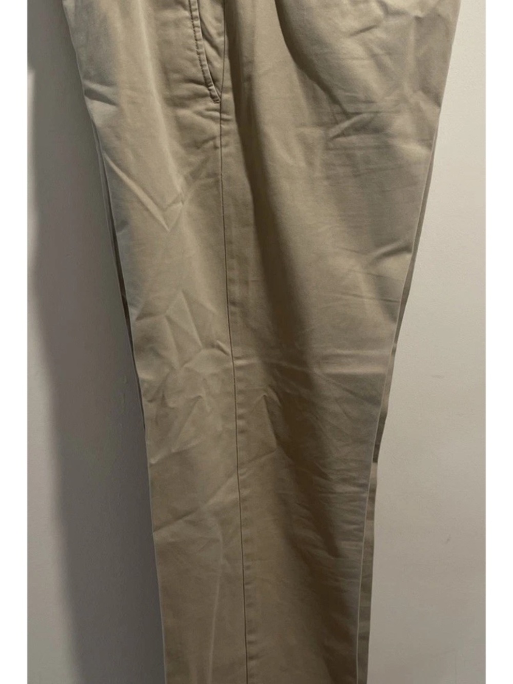 Banana Republic Men Emerson Chino 34x34 khaki Straight Leg Cotton Preppy Classic